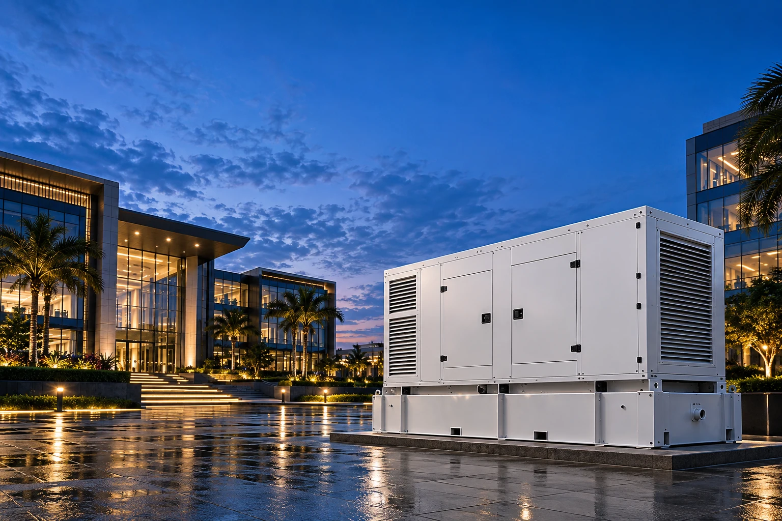 Diesel & gas generators