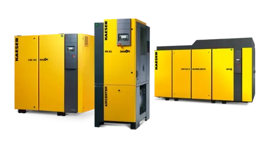 KAESER Fluid-injected rotary screw compressors